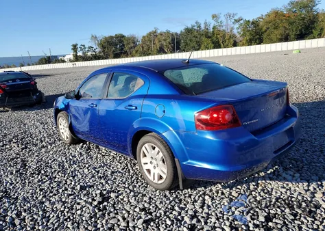 2013 Dodge Avenger Se z USA, uszkodzony, nr VIN 1C3CDZAB0DN771058